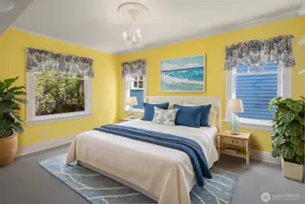 Bright Bedroom on main floor