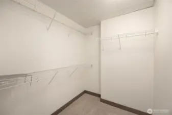 Large walk-in closet