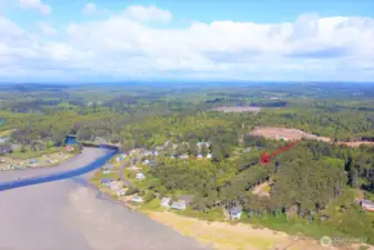 Or, walk to Pacific Beach at low tide and cross Joe Creek.  You'll find a few more things to do there!