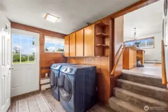 Downstairs laundry