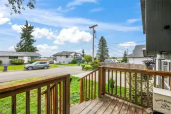 View from the front porch