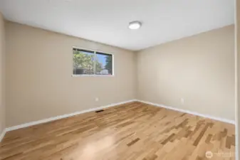 Bedroom on main floor
