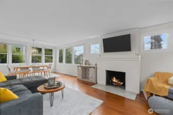 Spacious Living Room