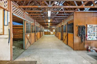 big barn other end isle