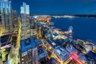 perfect location across from Pike place market and new waterfront