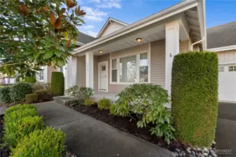 Cozy Mornings on Your Covered Front Porch