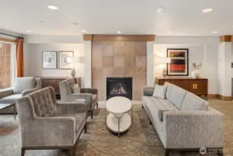 Ballard Place - Lobby Living Room