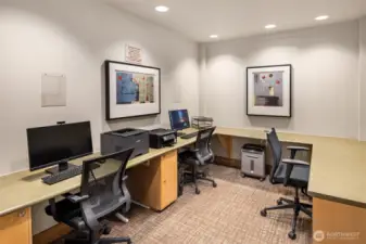 Club House - Computer and Printer Room