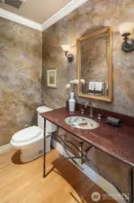 Main Level Half Bath.