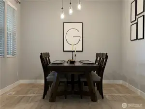Large dining room