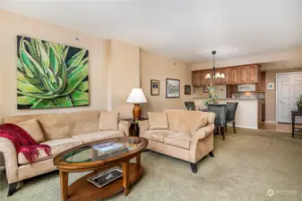 And then there's the spacious condo!  Large great room w/loads of light