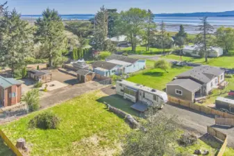 Nahcotta is an unincorporated community on the shores of the Willapa Bay, first settled in 1890
