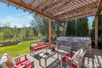 Private backyard sanctuary