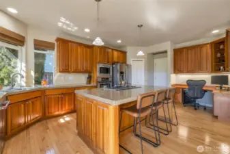 Gourmet kitchen