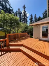 Deck Facing Greenbelt