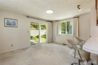 Formal Dining or rec room