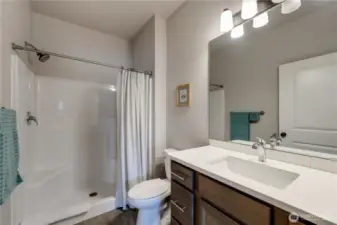 Primary attached bathroom