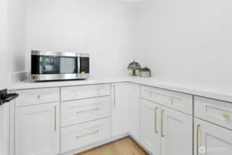 The pantry...