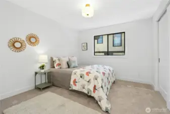 Second bedroom on the main level...
