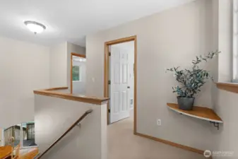 Upstairs landing.