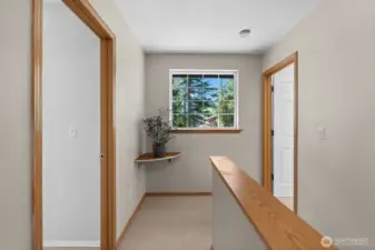 Upstairs landing.