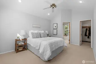 Second primary bedroom on second floor.
