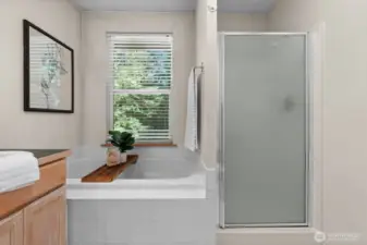 Ensuite full bathroom on second floor.