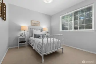Third bedroom upstairs.