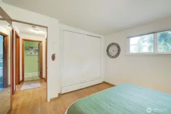 Big built-in closet!