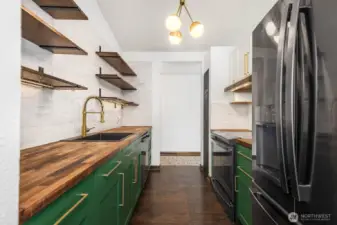 Upgraded kitchen