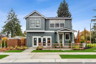The popular Gardenia plan - same layout as model home - Rosewood Court is located next to major work hubs in a quiet area close to everything!  Exterior colors will vary.