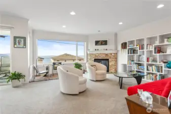 great views from the living room