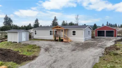 Fully updated 1,568 sq ft home on over an acre.