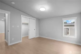 Walk-in closets in EVERY bedroom