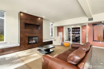 Lounge-style common areas offer a comfortable extension of your living space.