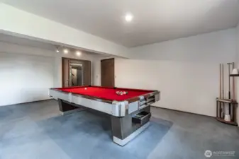 Pool table can stay!