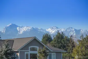 Olympic Mountain views to the south.