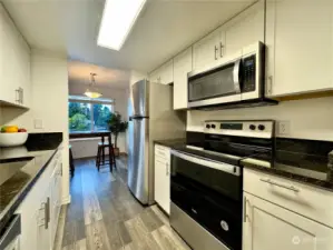 New Luxury Vinyl Plank Flooring throughout the main living space!