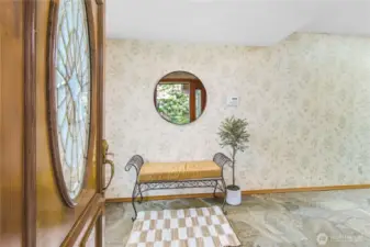 Grand Architectural Entrance: An impressive and welcoming entry that sets the tone for refined living.