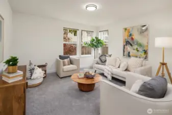 Upstairs bedroom #4 is big enough to be a rec room if desired.