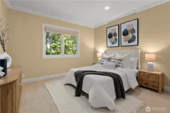 2nd bedroom on the 2nd level.
