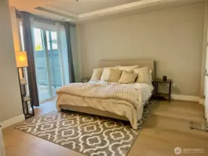 Primary suite with large full bath and walk-in closet!