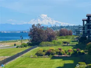 Mt. Rainier in all it's glory! Enjoy this majestic view when you make Point Ruston your home!