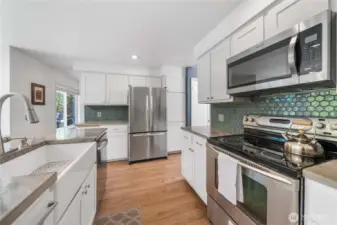 Modern Farmhouse Style Kitchen Designed for Everyday Living