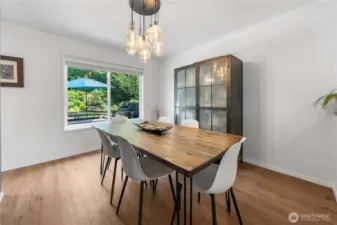 Large dining room for all your entertaining needs!