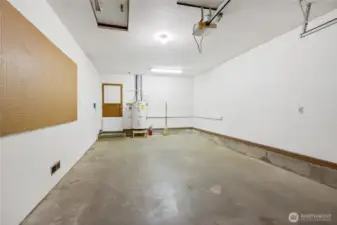 Heated garage