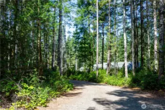 Private driveway. Thanks for visiting!