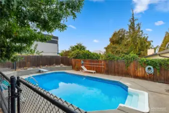 The pool!