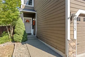 Such a welcoming entrance!