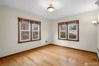 Main floor bedroom, NW